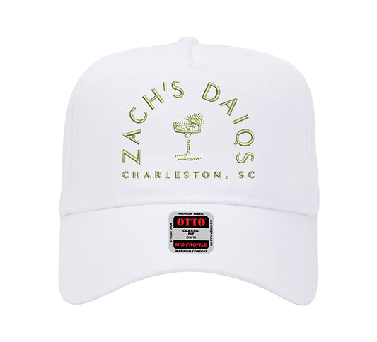 Zach’s Daiqs Trucker Hat - White/Green